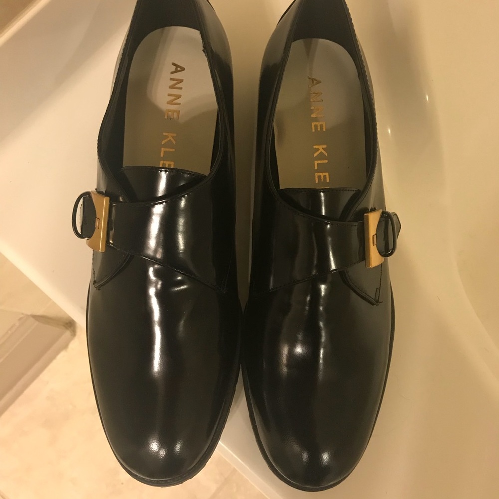 Anne Kline Bara Leather Oxfords size 10